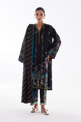 Stitched Linen Muzlin Suit