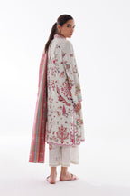 Stitched Linen Muzlin Suit