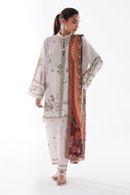 Stitched Linen Muzlin Suit