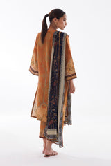 Stitched Linen Muzlin Suit