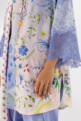 Stitched Muzlin Linen Suit