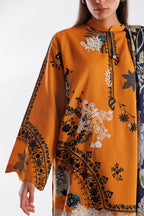 Stitched Linen Muzlin Suit