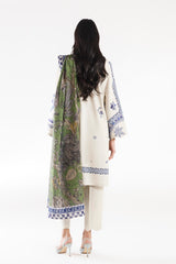 Stitched Muzlin Linen Suit