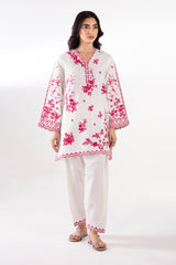 Stitched Embroidered Khaddar Shirt + Shalwar