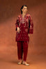 Stitched Embroidered Khaddar Shirt + Shalwar