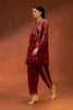 Stitched Embroidered Khaddar Shirt + Shalwar