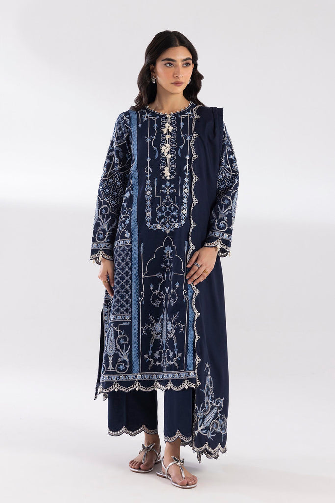 Stitched Embroidered Khaddar Suit