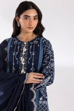 Stitched Embroidered Khaddar Suit