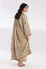 Stitched Embroidered Khaddar Suit