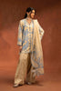 Stitched Embroidered Raw Silk Suit