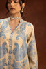 Stitched Embroidered Raw Silk Suit