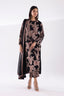 Stitched Embroidered Raw Silk Suit