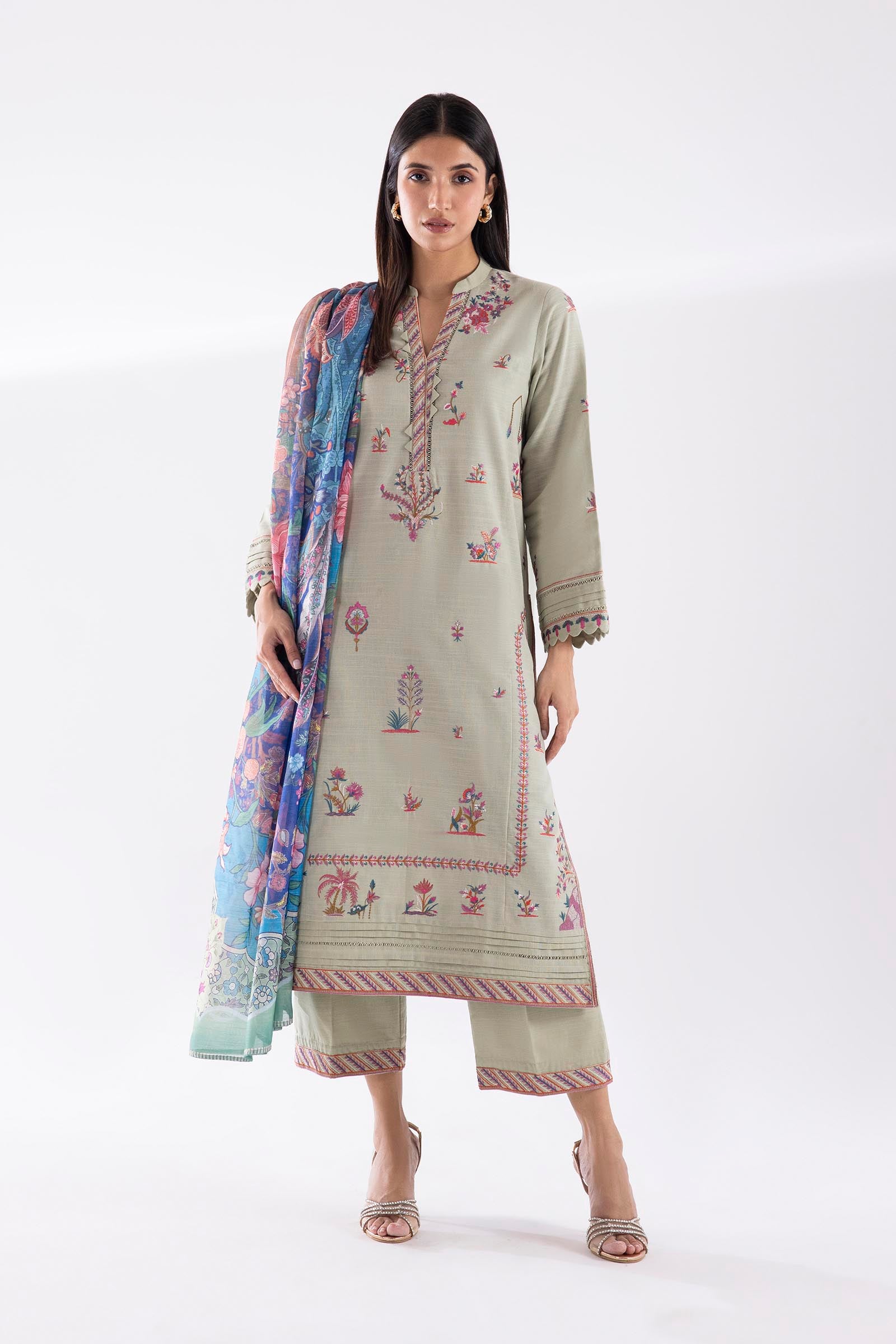 Digital Print Monarch Dupatta Main image