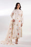 Stitched Embroidered Khaddar Shirt + Culotte