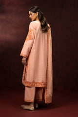 Stitched Embroidered Khaddar Suit