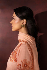 Stitched Embroidered Khaddar Suit