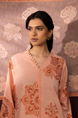 Stitched Embroidered Khaddar Suit