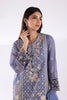 Stitched Signature Embroidered Cotton Net Suit