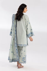 Stitched Embroidered Khaddar Suit