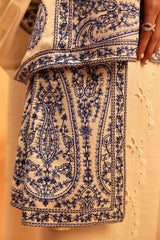 Embroidered Linen Shawl