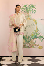 Stitched Embroidered Swiss Cotton Shirt + Shalwar