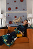 Stitched Embroidered Raw Silk Shirt + Trouser