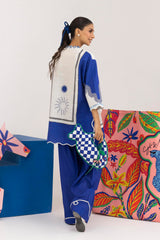 Stitched Safi & Me Khaddar Set