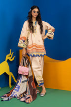 Stitched Safi & Me Khaddar Set