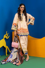 Printed Linen Dupatta