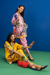 Stitched Safi & Me Linen Set