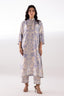 Stitched Printed Satin Shirt + Culotte