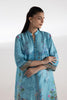 Stitched Printed Satin Shirt + Dupatta