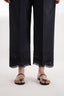 Stitched Embroidered Cambric Culotte