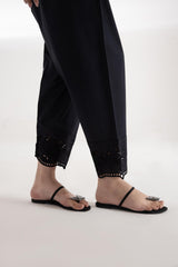 Stitched Embroidered Cambric Skinny Shalwar