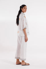 Stitched Embroidered Shirt + Culotte