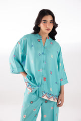 Stitched Stripe Shirt + Culotte