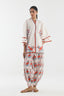 Stitched Printed Poplin Shirt+ Bottom