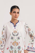 Stitched Printed Poplin Shirt+ Shalwar