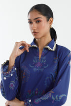 Stitched Printed Poplin Shirt+ Shalwar