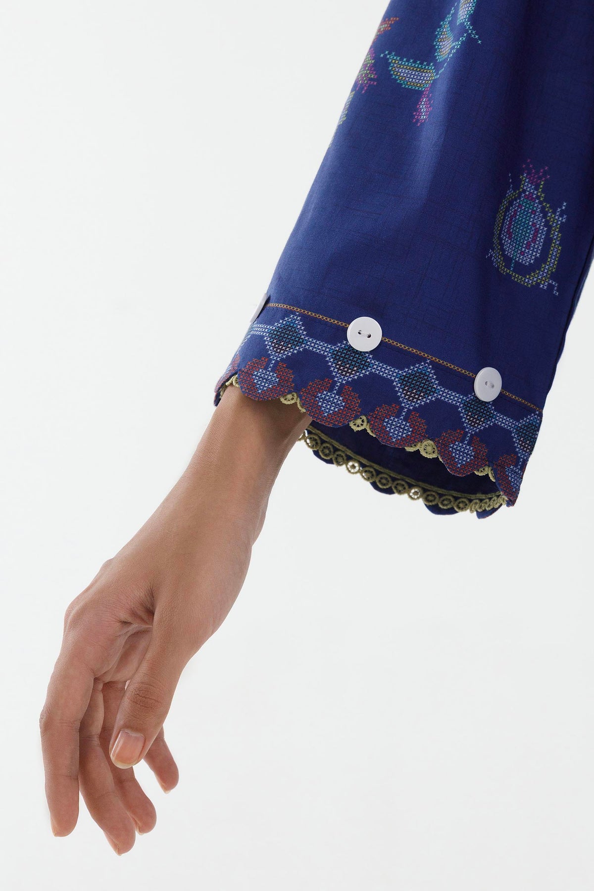 Stitched Printed Poplin Shirt+ Shalwar