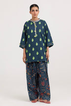 Stitched Embroidered Jacquard Shirt+ Shalwar