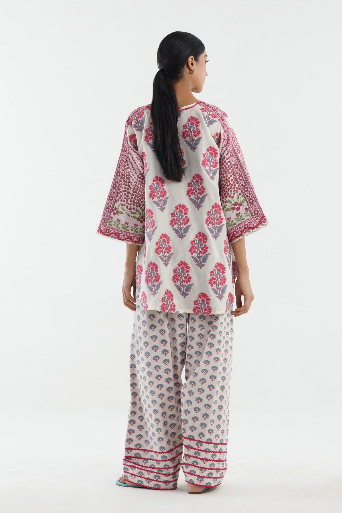 Stitched Embroidered Woven Jacquard Shirt+ Shalwar