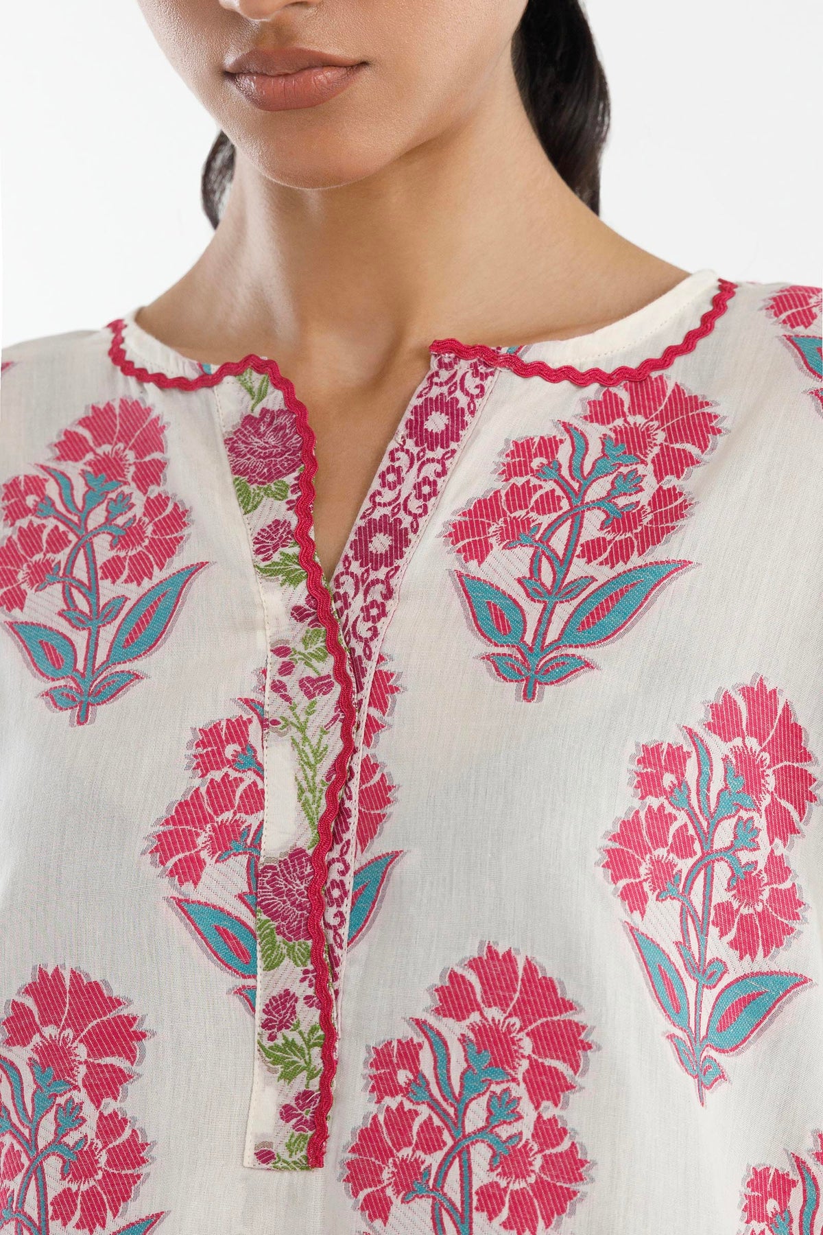 Stitched Embroidered Woven Jacquard Shirt+ Shalwar
