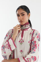 Stitched Embroidered Woven Jacquard Suit