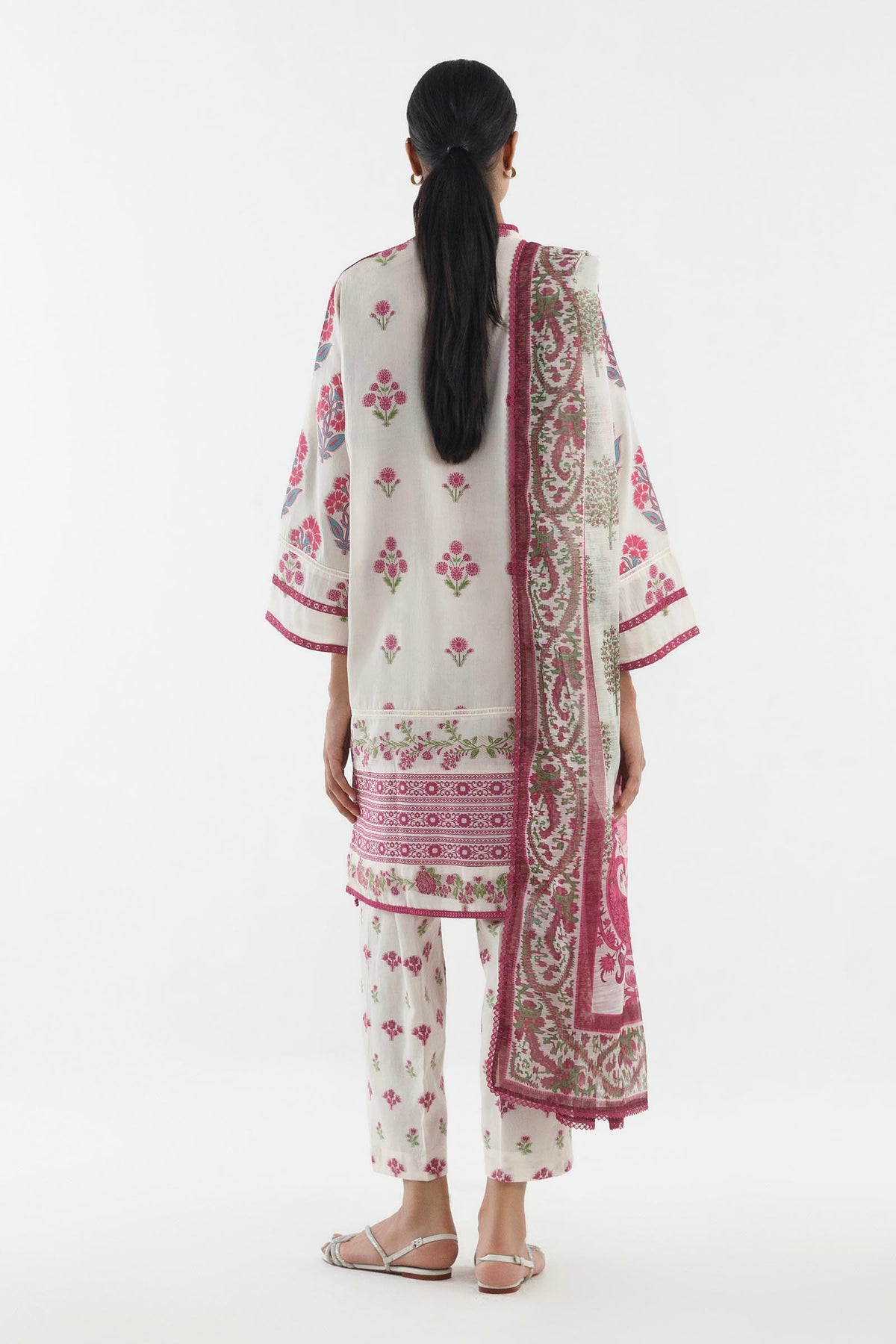 Stitched Embroidered Woven Jacquard Suit