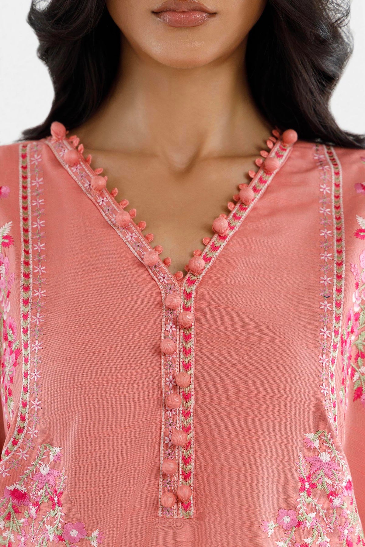 Stitched Cotton Khaddar Shirt+ Culotte