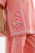 Stitched Cotton Khaddar Shirt+ Culotte