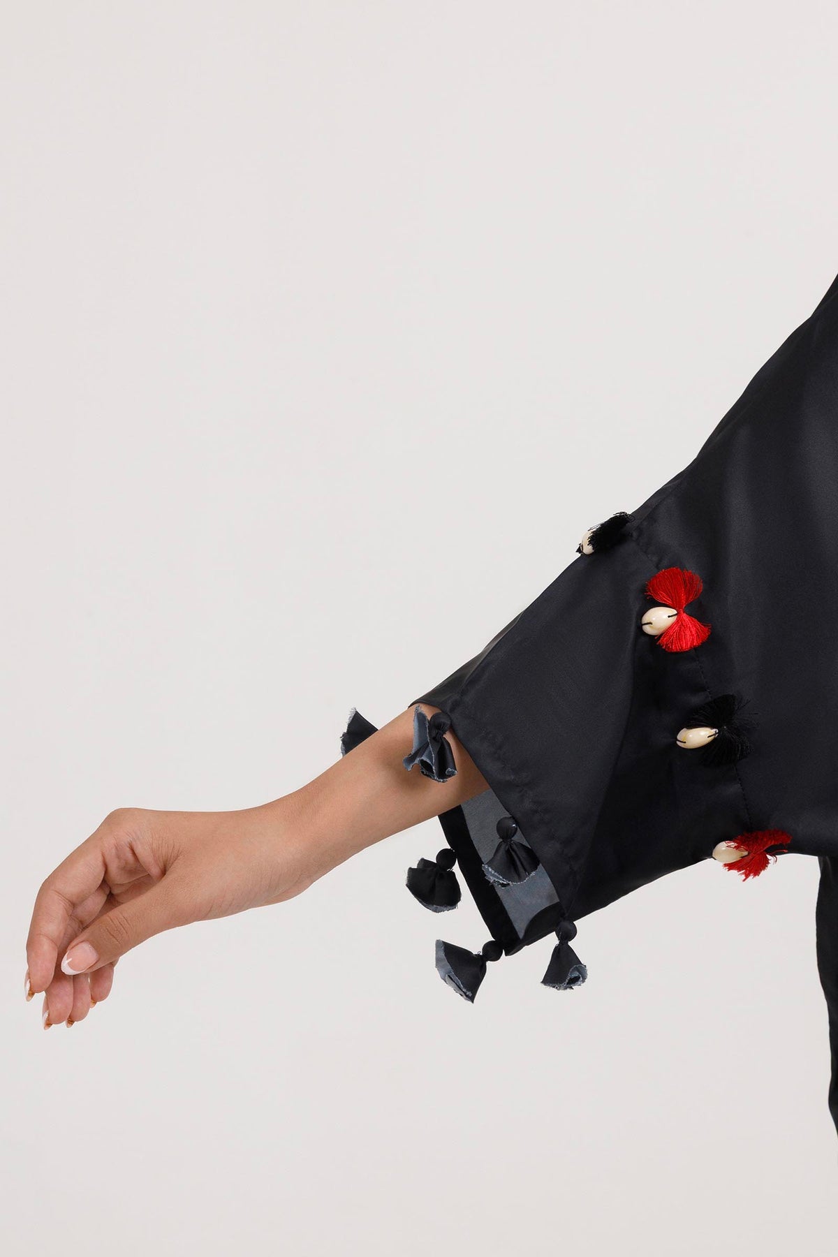 Stitched Printed Satin Shirt+ Culotte
