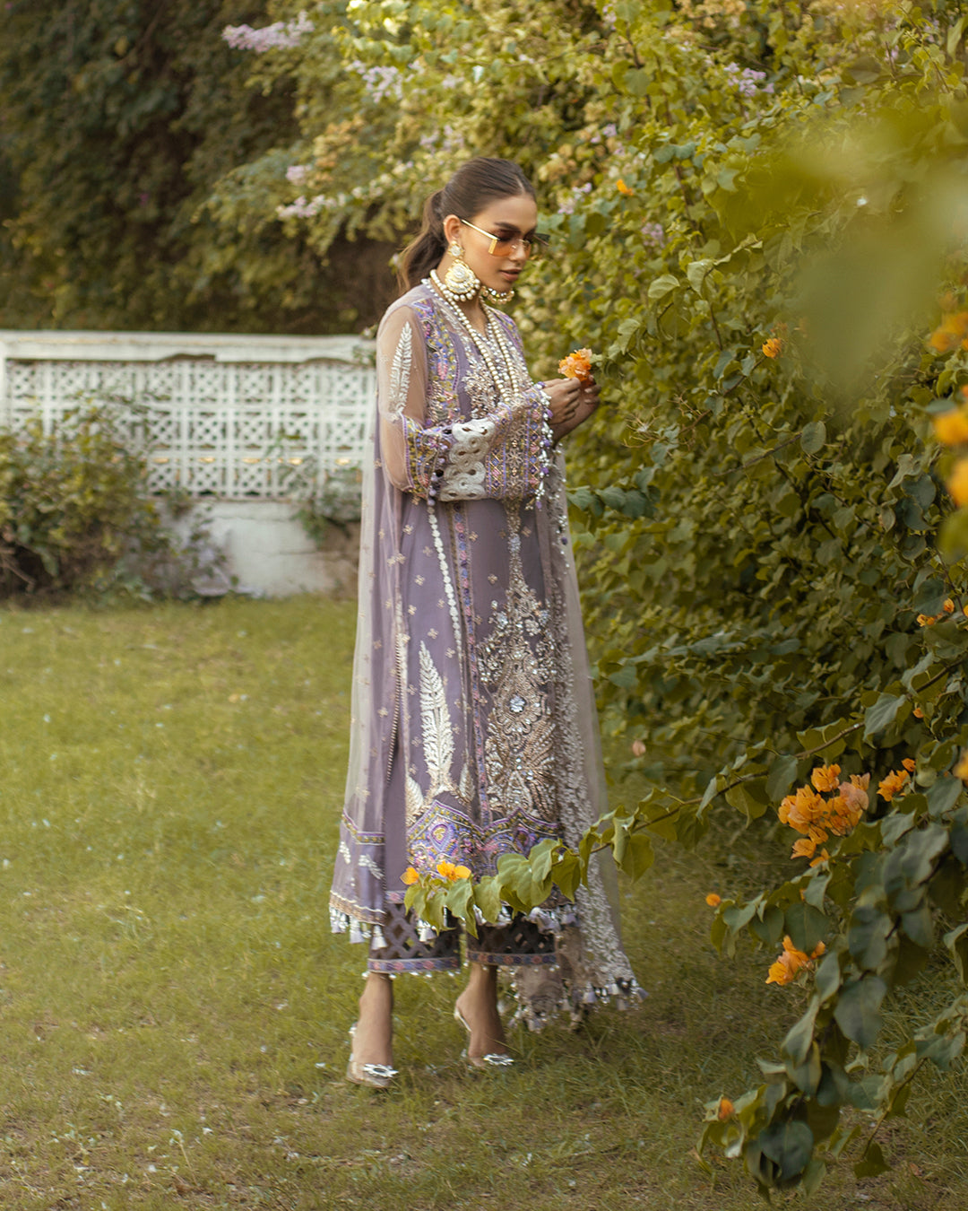 Unstitched 3 Piece Net Suit Main image