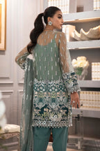 Unstitched 3 Piece Net Suit